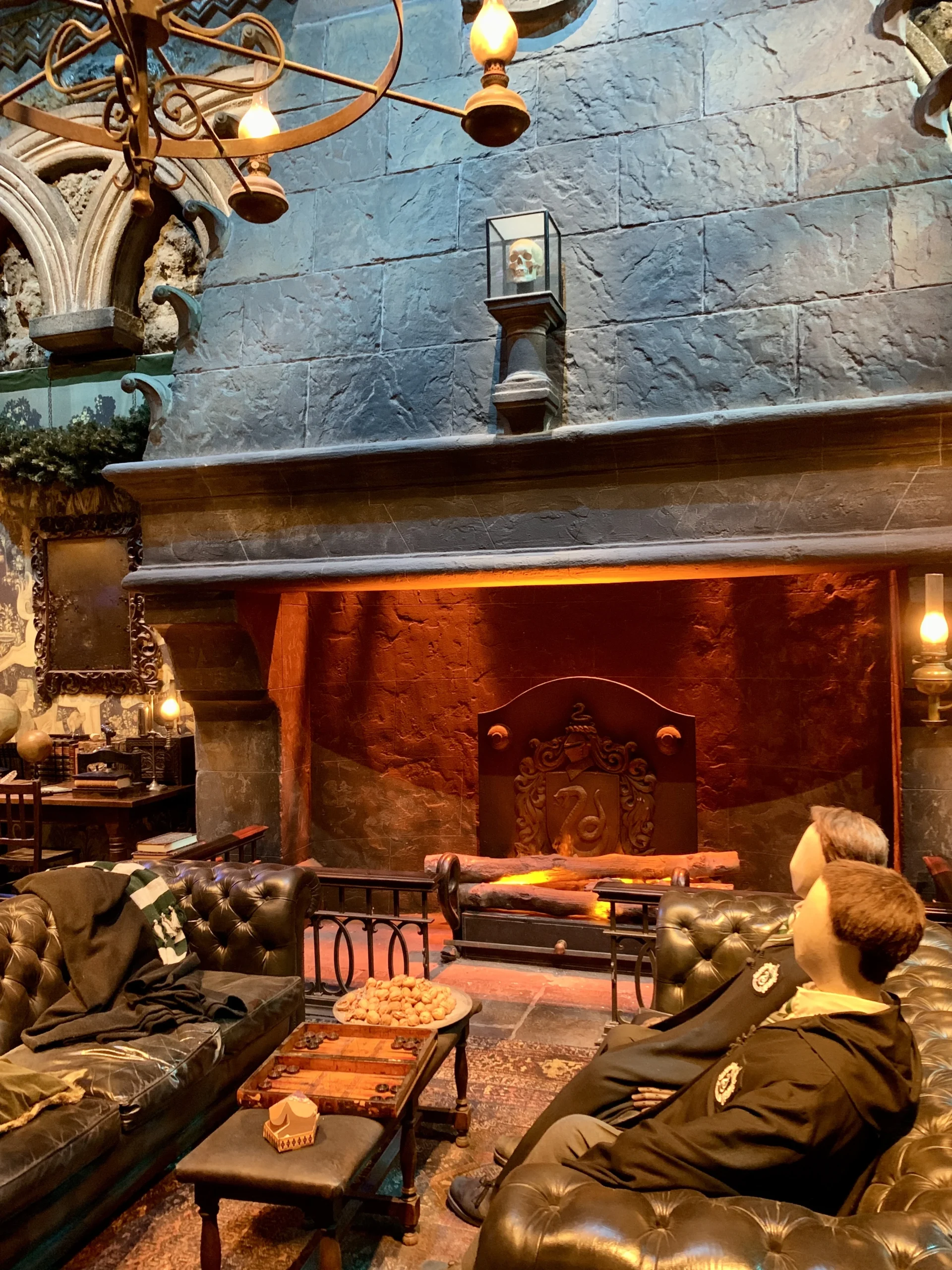 Klubovňa Slizolinu Warner Bros Studios Londýn