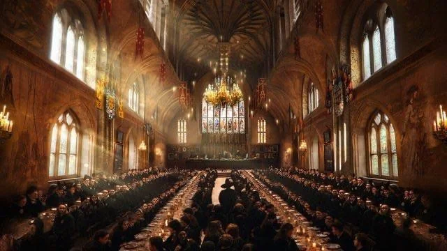 Nová Veľká sieň v seriáli Harry Potter