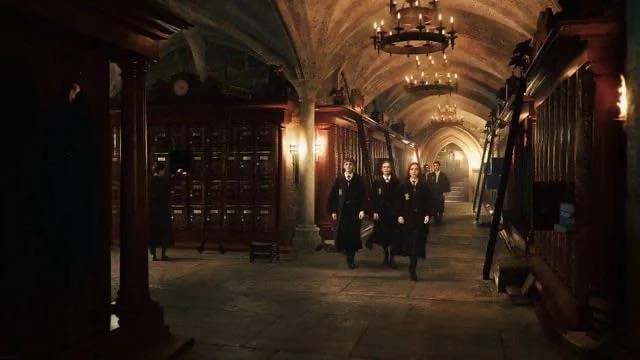 Zábery so Seriálu Harry Potter